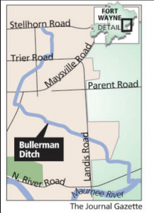 Bullerman Ditch reference 