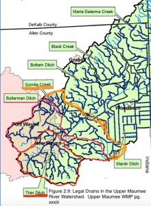 Trier Ditch, Bullerman Ditch, Sixmile Creek are all within the urban area we would like to address!