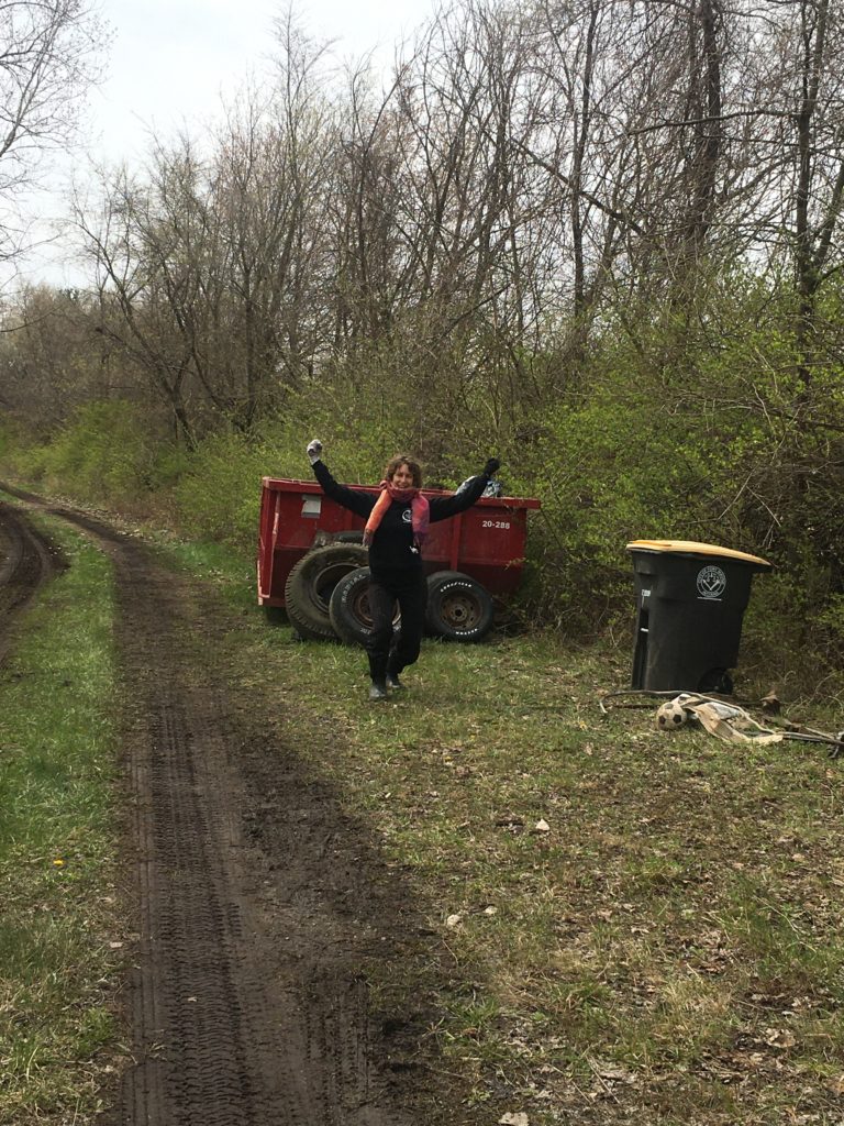 Victory for Day 1 of trash removal for Earth Days 2020